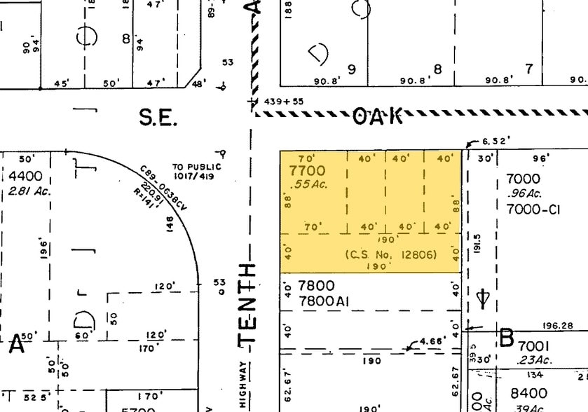 422 SE 10th Ave, Hillsboro, OR for lease - Plat Map - Image 3 of 5