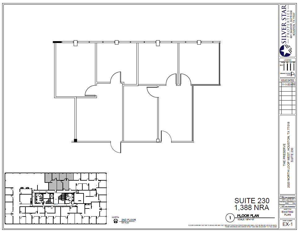 2000 N Loop Fwy W, Houston, TX for lease Floor Plan- Image 1 of 1