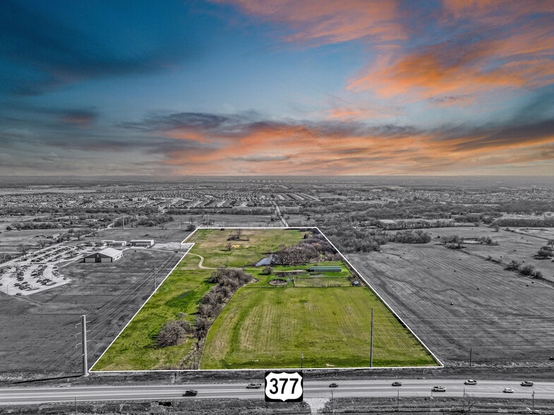 TBD Highway 377, Aubrey, TX for sale - Aerial - Image 1 of 18