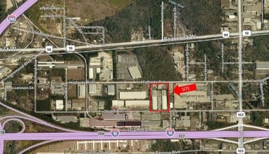 6721 Stuart Ave, Jacksonville, FL - AERIAL map view