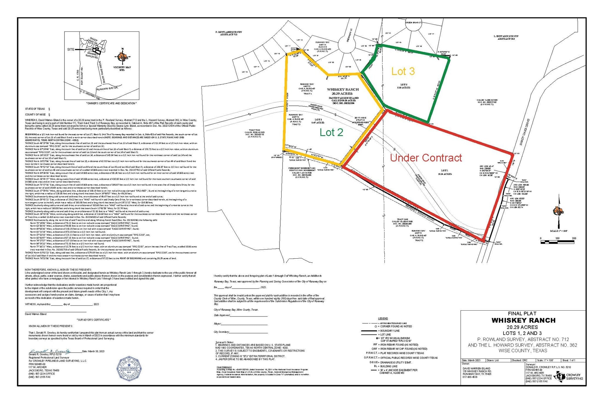 Whiskey Ranch Rd, Runaway Bay, TX for sale Building Photo- Image 1 of 2