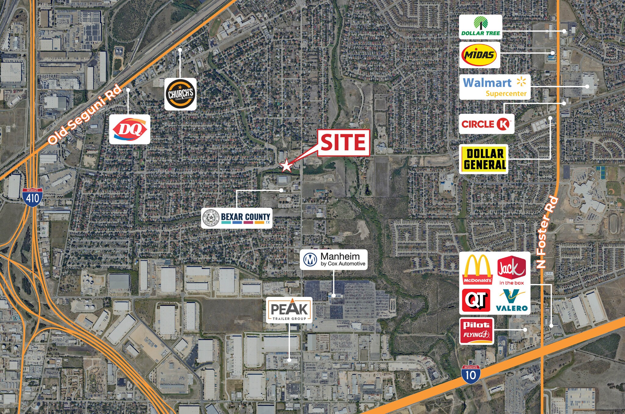 5512 Binz Engleman Rd, San Antonio, TX for sale Aerial- Image 1 of 1