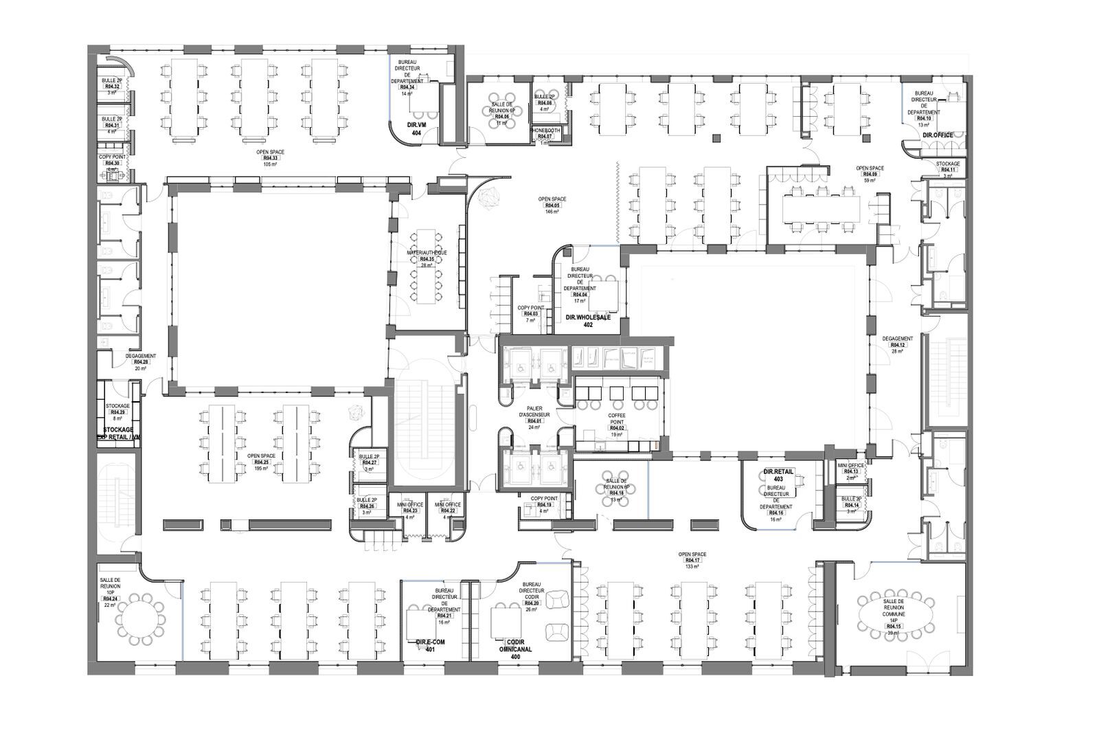 62-64 Rue De Lisbonne, Paris for lease Floor Plan- Image 1 of 16