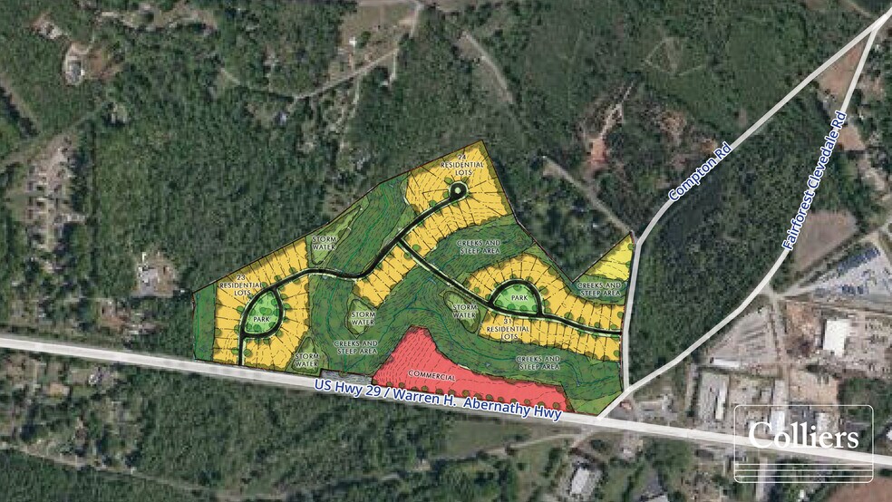 9218 Warren H. Abernathy Hwy, Spartanburg, SC for sale - Site Plan - Image 1 of 1
