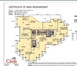 4100 Yonge St, Toronto, ON for lease Floor Plan- Image 1 of 1