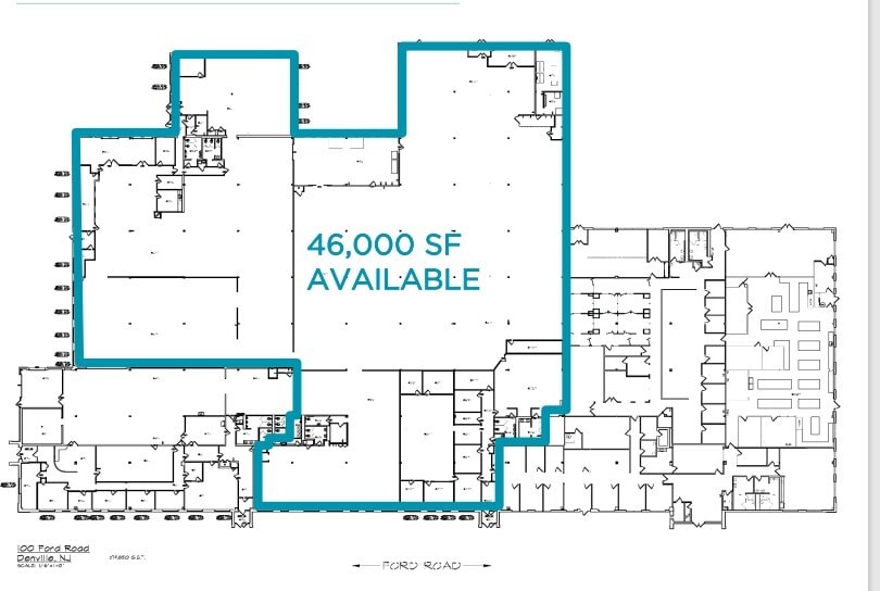 100 Ford Rd, Denville, NJ for lease Floor Plan- Image 1 of 1