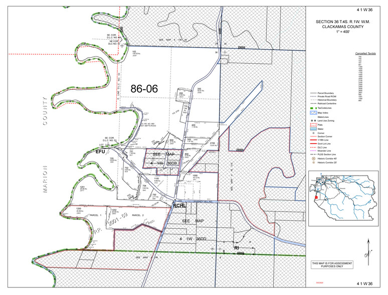29502 S Meridian Rd, Hubbard, OR for sale - Plat Map - Image 2 of 5