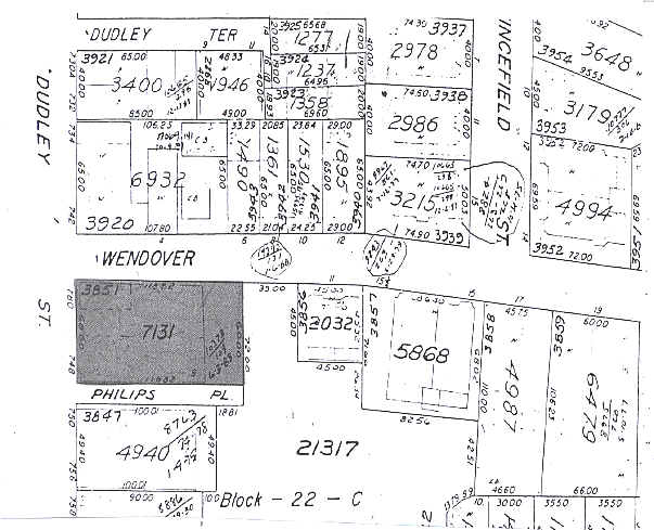 745 Dudley St, Dorchester, MA for sale Plat Map- Image 1 of 1