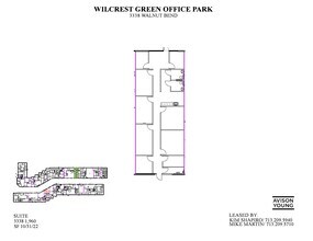 3300-3352 Walnut Bend Ln, Houston, TX for lease Floor Plan- Image 1 of 2