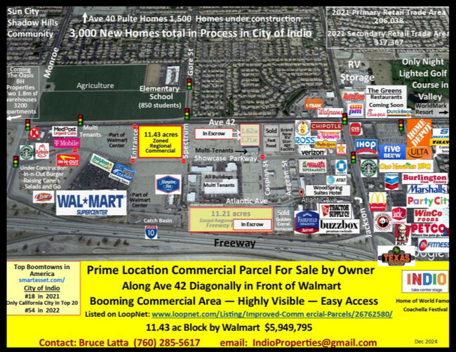 More details for Prime Commercial Parcel – Land for Sale, Indio, CA