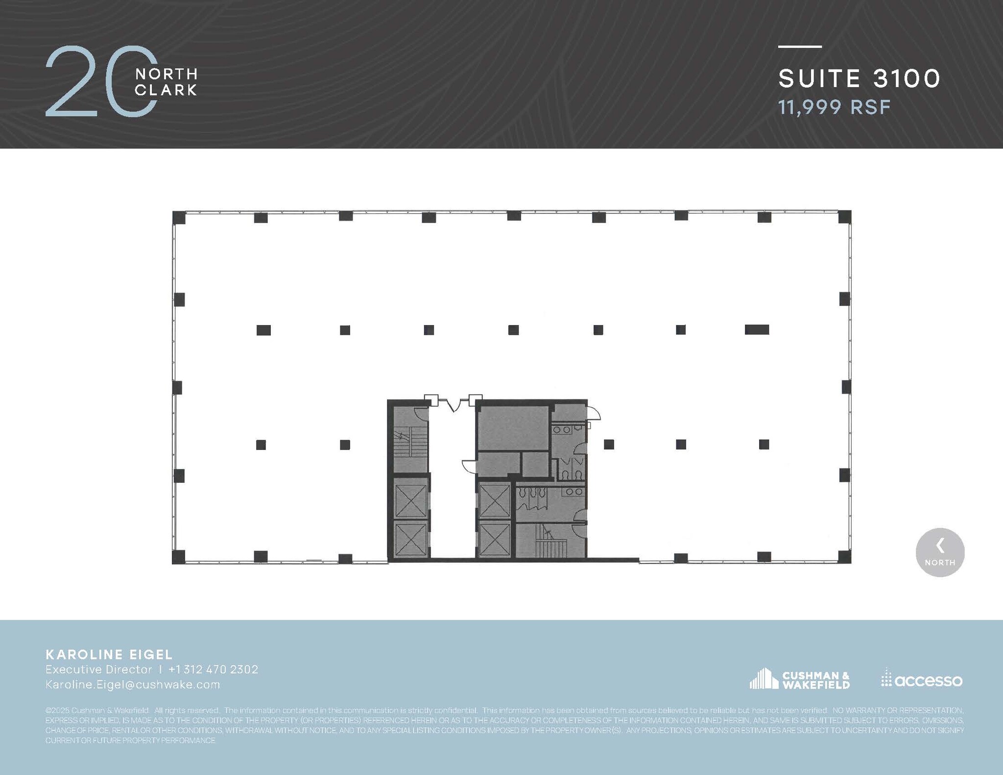 20 N Clark St, Chicago, IL for lease Floor Plan- Image 1 of 1