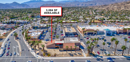 72996 El Paseo, Palm Desert, CA - aerial  map view