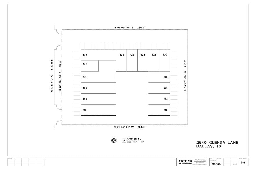 2540 Glenda Ln, Dallas, TX for lease - Site Plan - Image 2 of 4