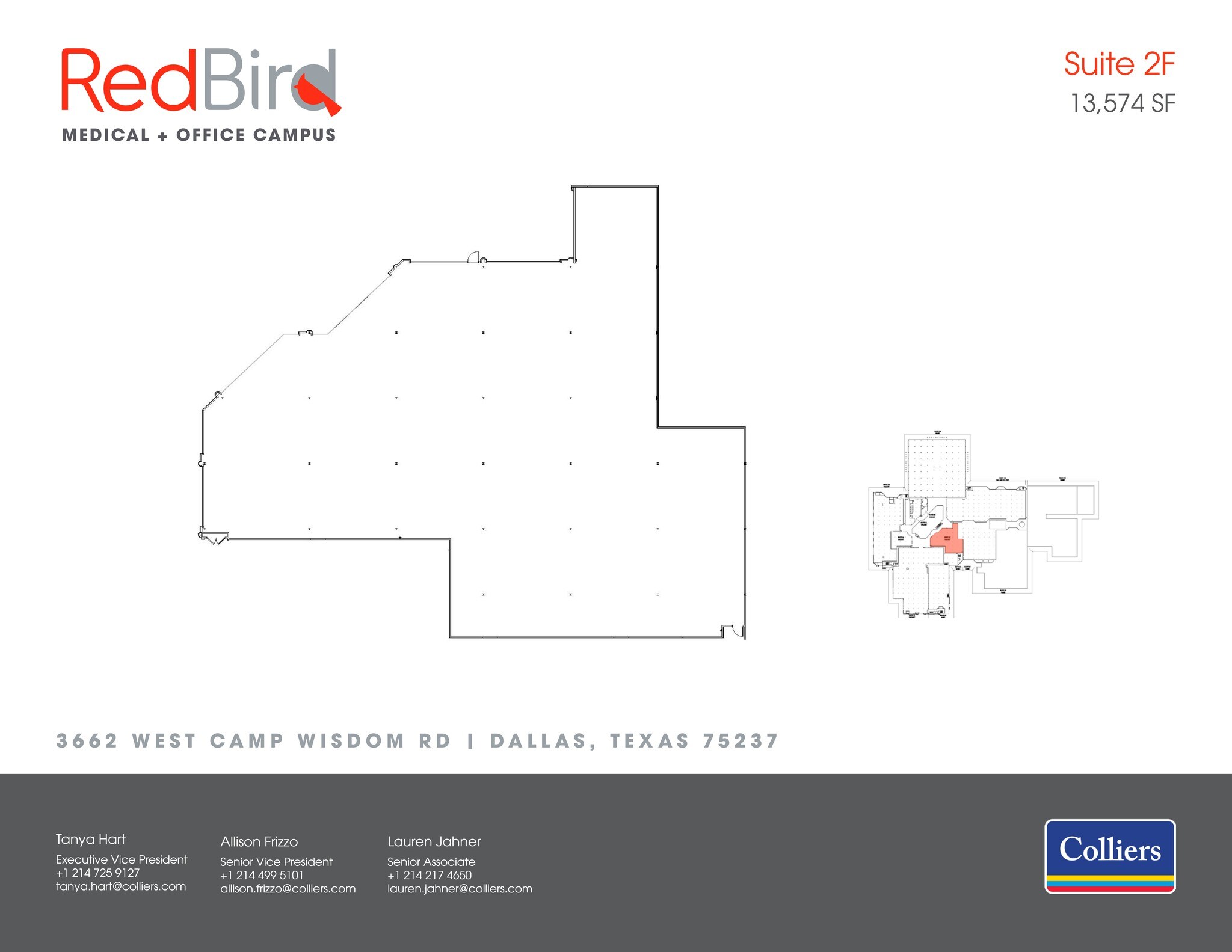 3662 W Camp Wisdom Rd, Dallas, TX for lease Site Plan- Image 1 of 2