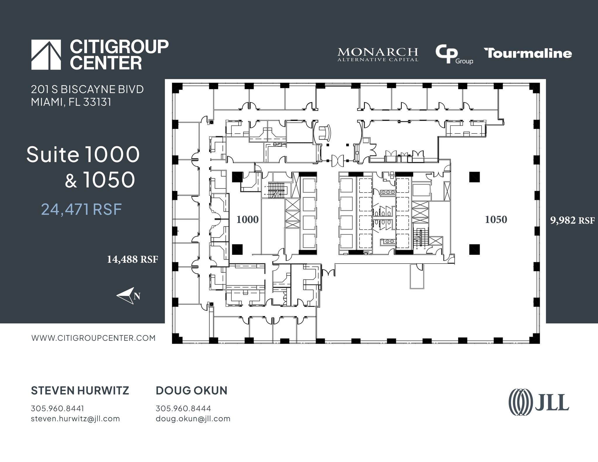 201 S Biscayne Blvd, Miami, FL for lease Site Plan- Image 1 of 1