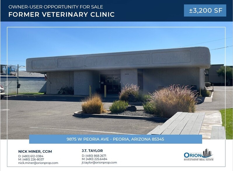 9875 W Peoria Ave, Peoria, AZ for sale - Building Photo - Image 1 of 9