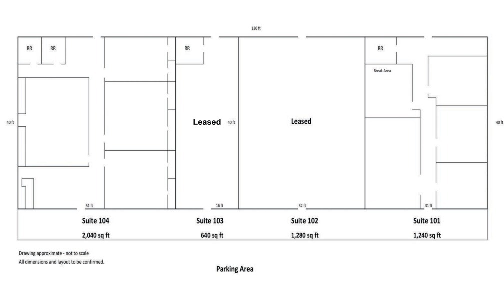 1010 Villa Dr, Euless, TX for lease Floor Plan- Image 1 of 1