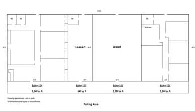 1010 Villa Dr, Euless, TX for lease Floor Plan- Image 1 of 1