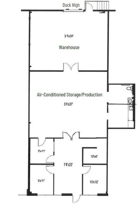 3212-3214 Belt Line Rd, Farmers Branch, TX for lease Floor Plan- Image 1 of 1