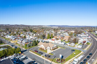 317 E Landis St, Coopersburg, PA - aerial  map view