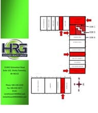1602-1648 N Perry Rd, Pontiac, MI for lease Floor Plan- Image 2 of 2