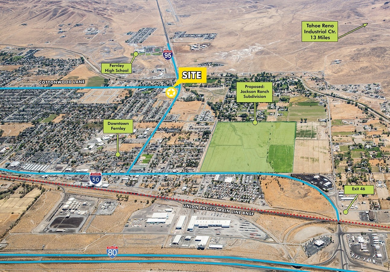 NE Cottonwood & US Hyw 95A, Fernley, NV 89408