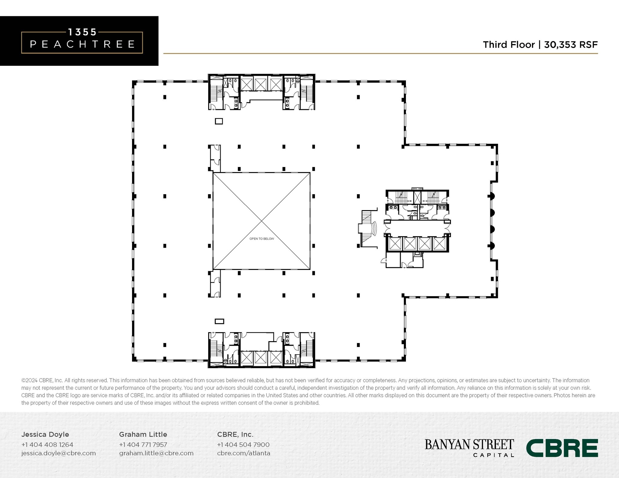 1355 Peachtree St NE, Atlanta, GA for lease Floor Plan- Image 1 of 1