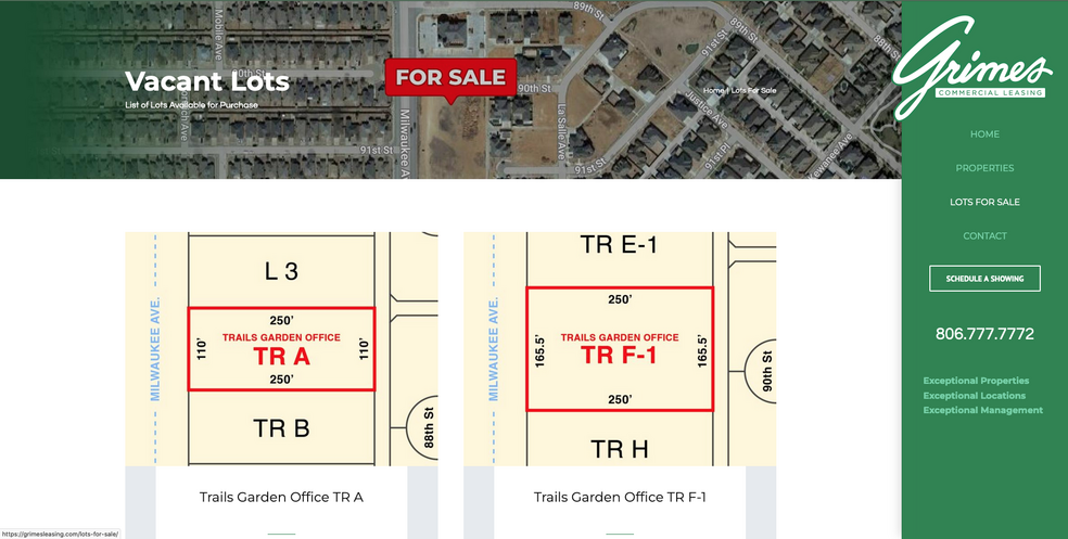 8905 Milwaukee Ave, Lubbock, TX for sale - Site Plan - Image 2 of 4