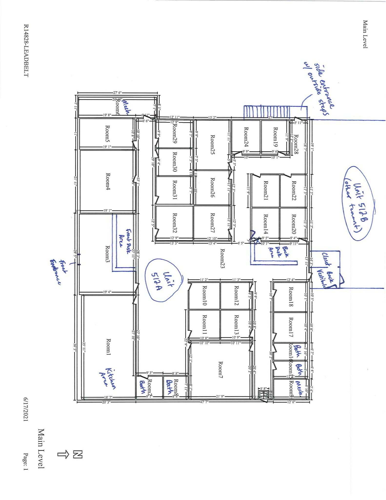 528 E Main St, Park Hills, MO for lease Site Plan- Image 1 of 20