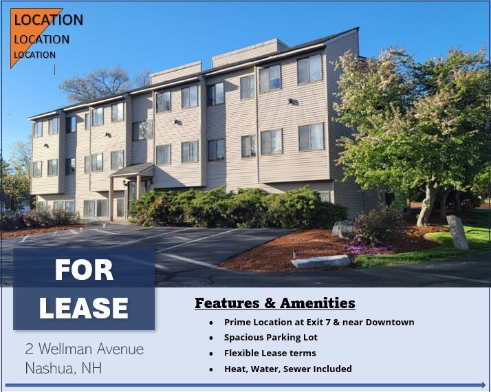 2 Wellman Ave, Nashua, NH for lease - Building Photo - Image 1 of 19