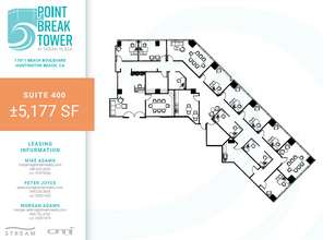 17011 Beach Blvd, Huntington Beach, CA for lease Floor Plan- Image 1 of 2