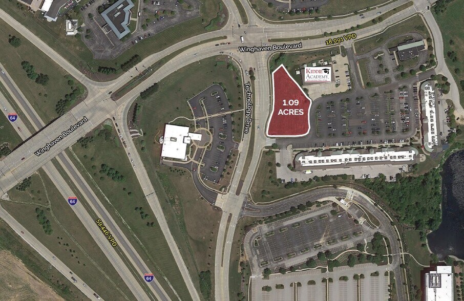 3002-4002 Winghaven Blvd, O'Fallon, MO for lease - Aerial - Image 3 of 10