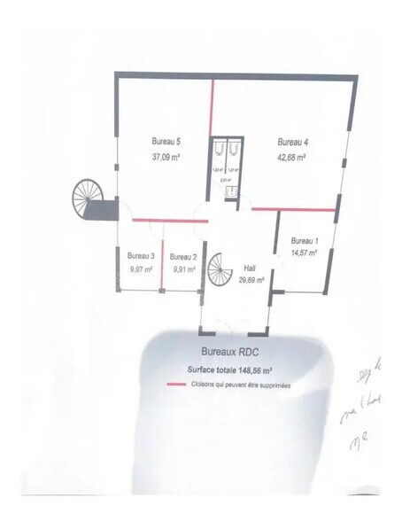 204 Rue Du Dirigeable, Aubagne for lease - Floor Plan - Image 2 of 2