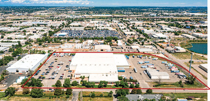 1455 E 62nd Ave, Denver, CO - aerial  map view