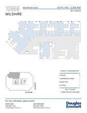 10866 Wilshire Blvd, Los Angeles, CA for lease Floor Plan- Image 1 of 1