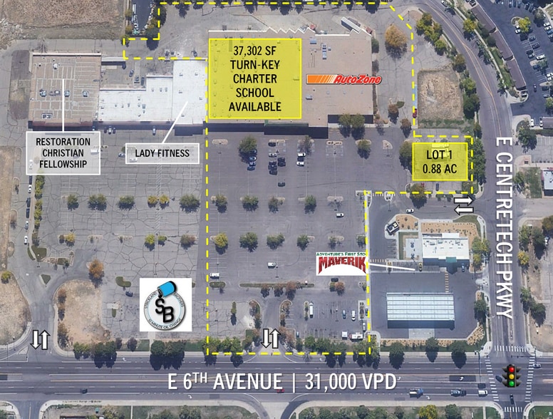 15550-15660 E 6th Ave, Aurora, CO for lease - Building Photo - Image 1 of 1