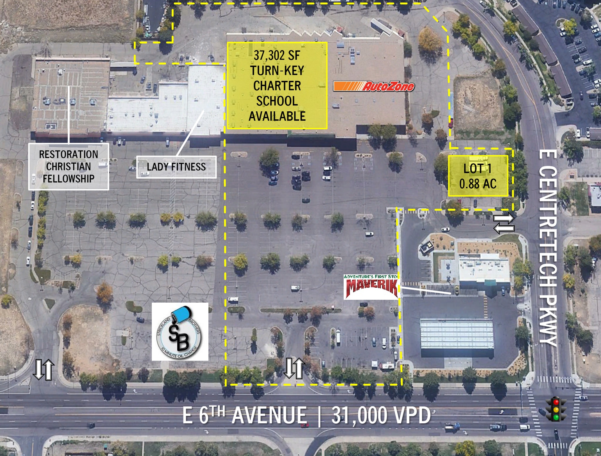 15550-15660 E 6th Ave, Aurora, CO for lease Building Photo- Image 1 of 2