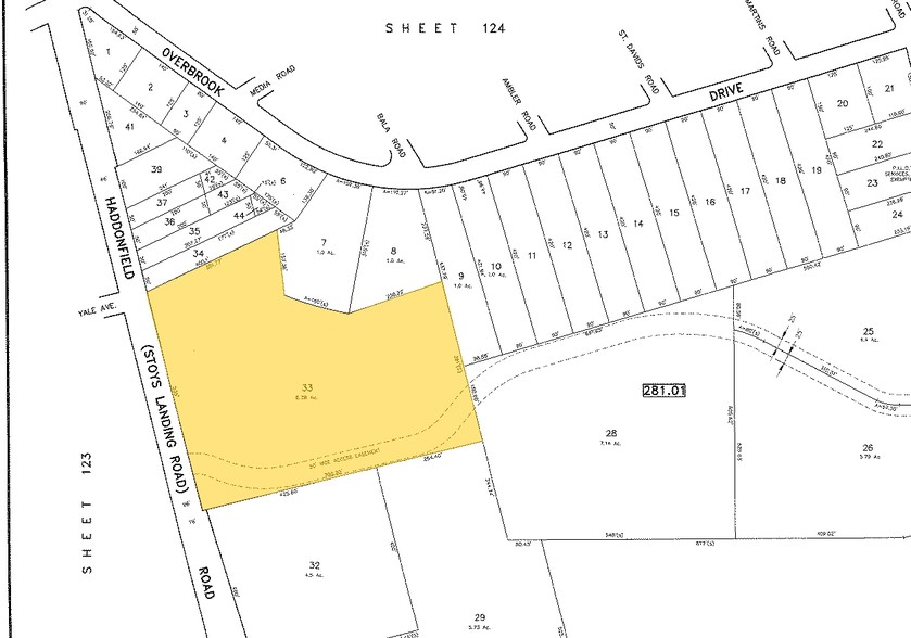 51 Haddonfield Rd, Cherry Hill, NJ for lease - Plat Map - Image 2 of 27