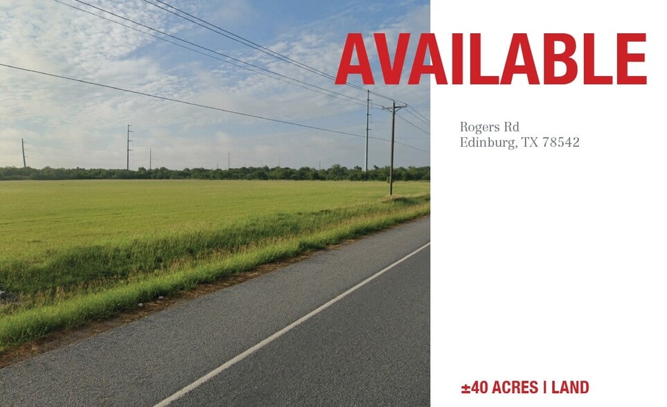 Rogers Rd, Edinburg, TX for lease - Building Photo - Image 1 of 1