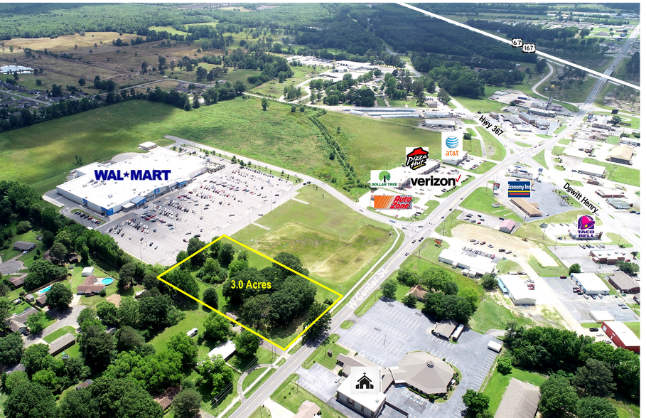 2001 West Center Street, Beebe, AR 72012 Land for Sale