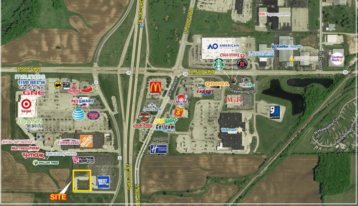 I-43 & Hwy A, Sheboygan, WI for sale Primary Photo- Image 1 of 3