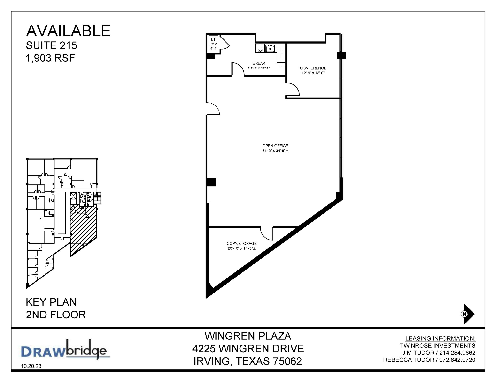 4201 Wingren Dr, Irving, TX for lease Floor Plan- Image 1 of 7