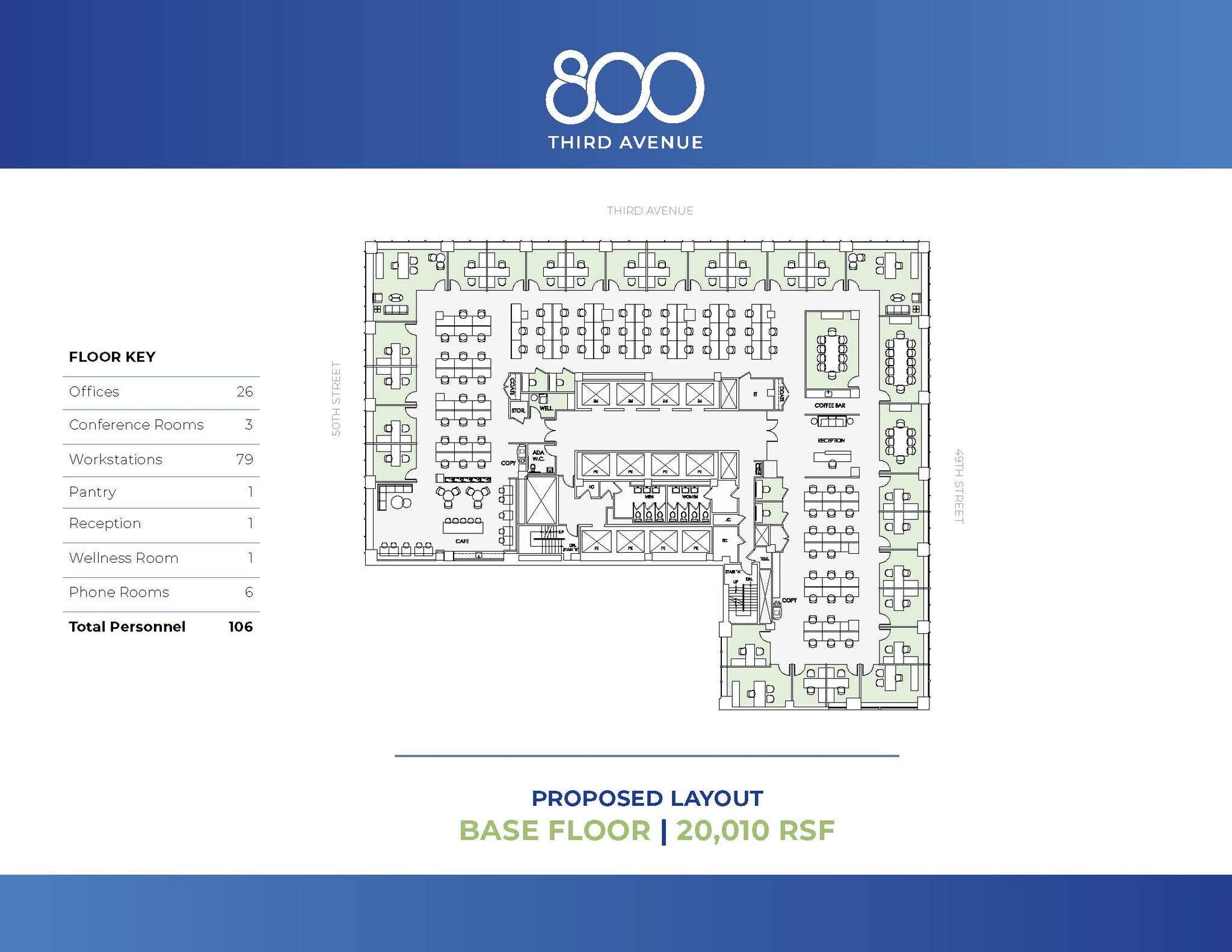 800 Third Ave, New York, NY for lease Floor Plan- Image 1 of 5
