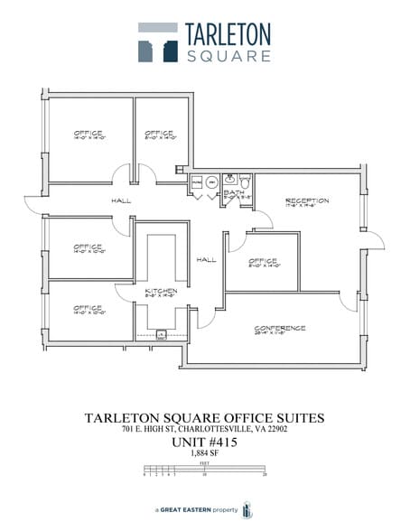 701 E High St, Charlottesville, VA for lease - Building Photo - Image 3 of 3