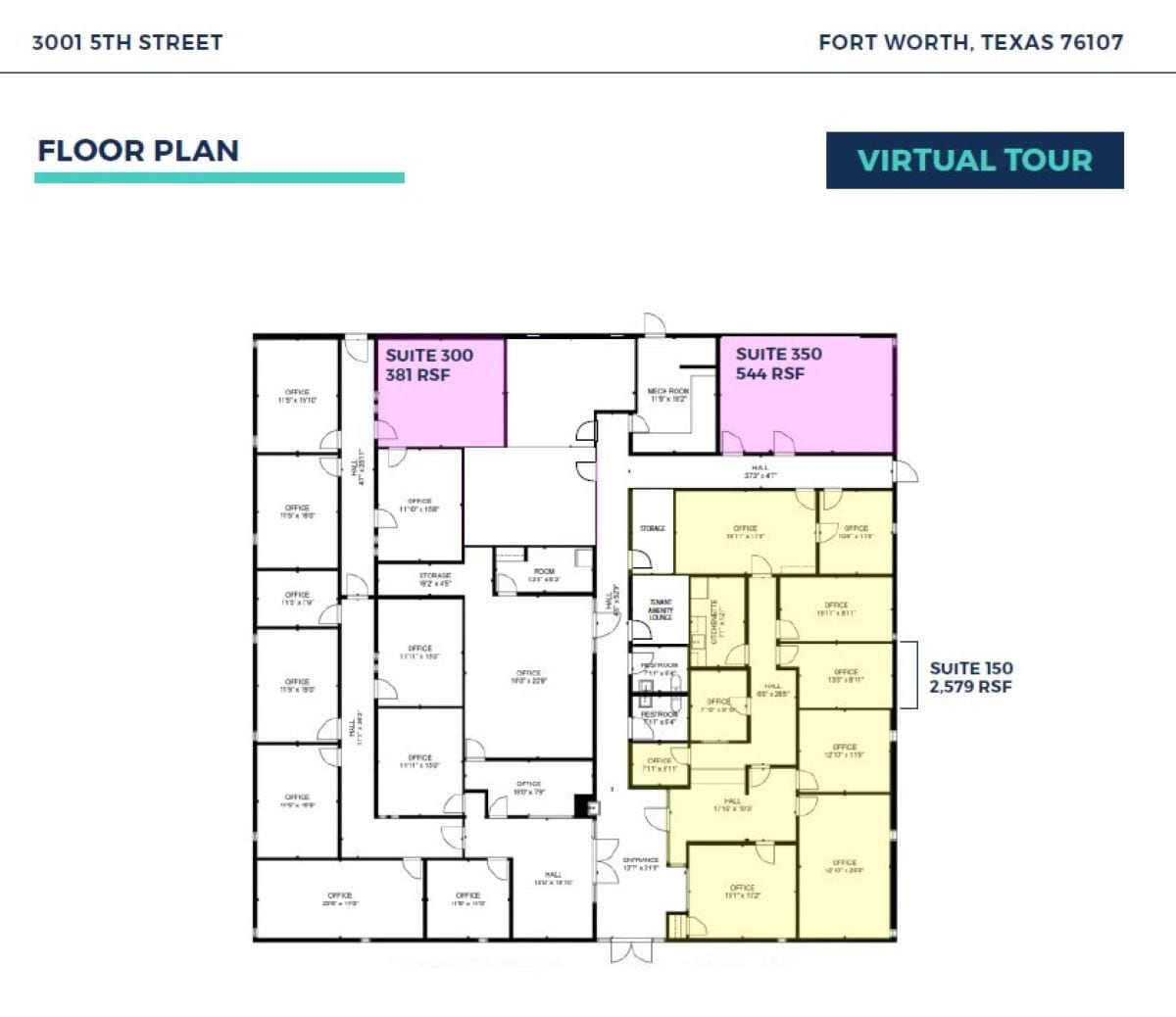 3001 5th St, Fort Worth, TX for lease Floor Plan- Image 1 of 1
