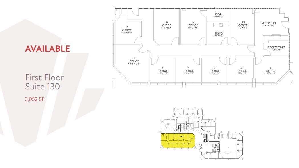 113 Edinburgh Dr S, Cary, NC for lease Floor Plan- Image 1 of 1