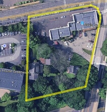 1130 E Putnam Ave, Riverside, CT - AERIAL  map view