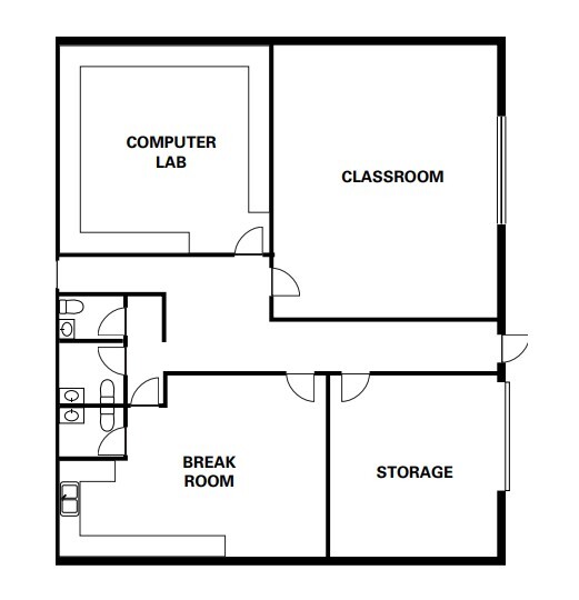 6524 44th St, Sacramento, CA for lease Floor Plan- Image 1 of 2