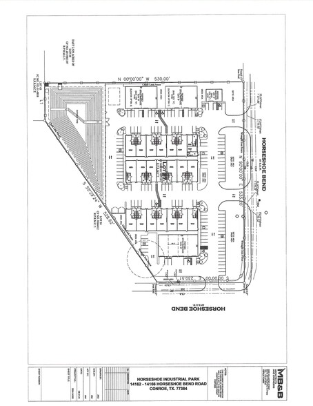 14160 Horseshoe Bnd, Conroe, TX for lease - Site Plan - Image 2 of 13