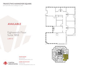 434 Fayetteville St, Raleigh, NC for lease Floor Plan- Image 1 of 1